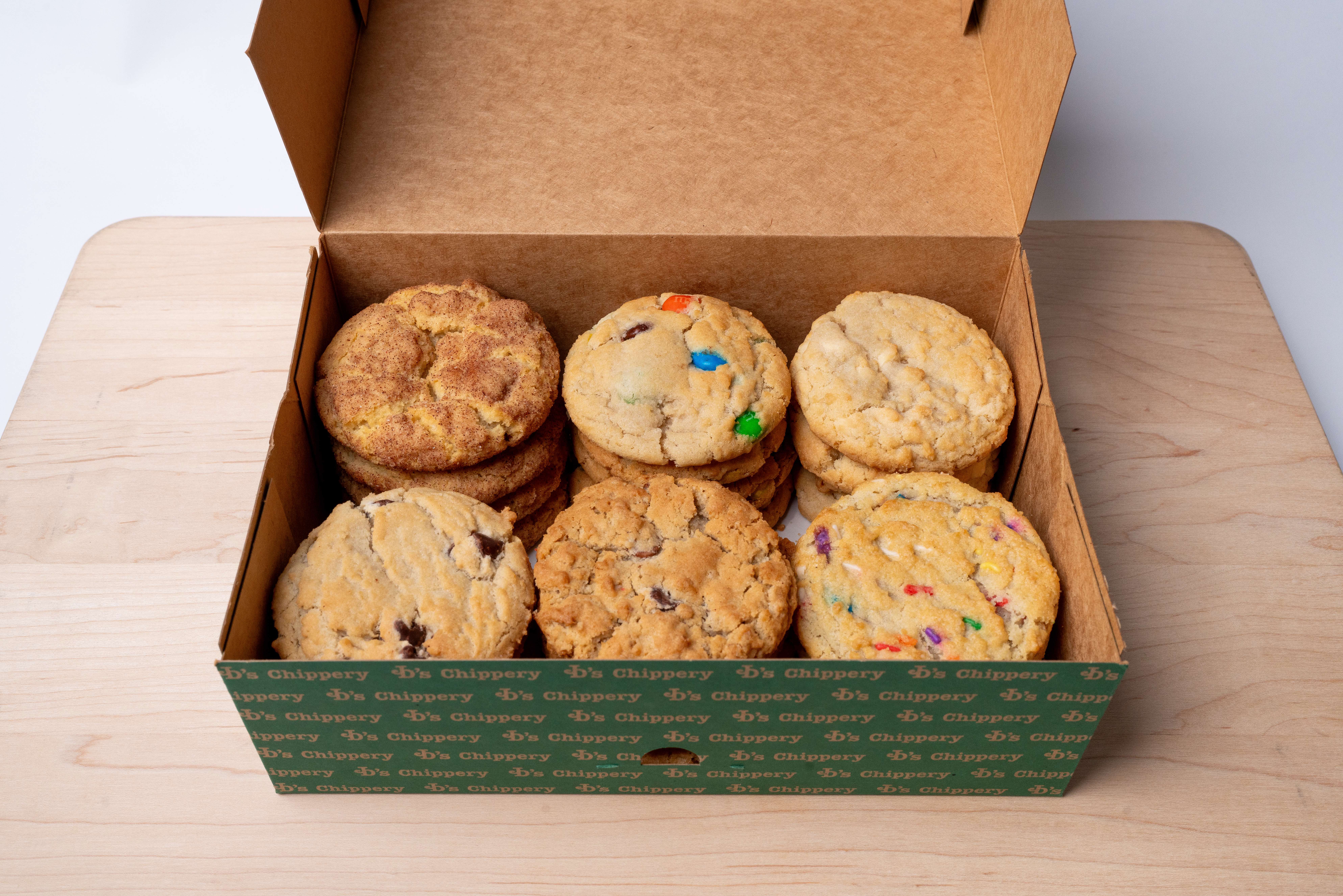 Box of Two Dozen Cookies | JD's Chippery